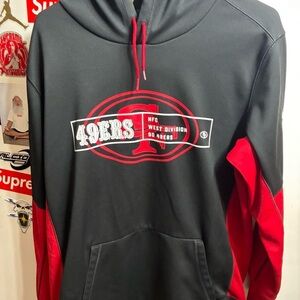 San Francisco 49ers Nike Performance Sideline Team Player Large Hoodie